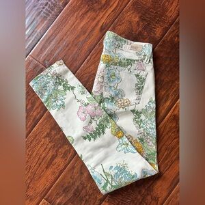 PAIGE Women's Skinny Jeans - Floral Print
